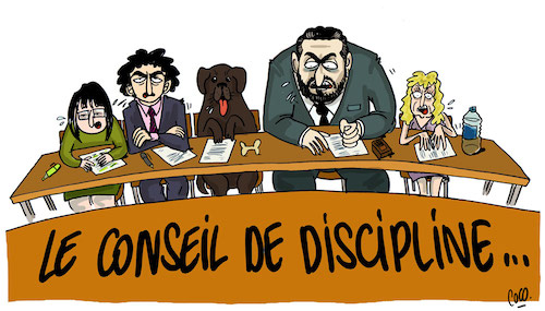 Les délégués de classe siègent aussi au conseil de discipline.
